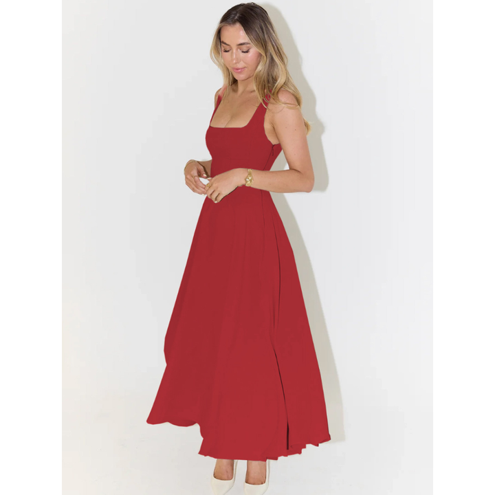 Melissa | Abito Lungo con Gonna Midi Fluttuante