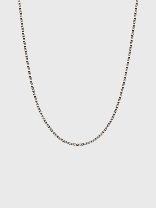 BOX CHAIN | Zilver