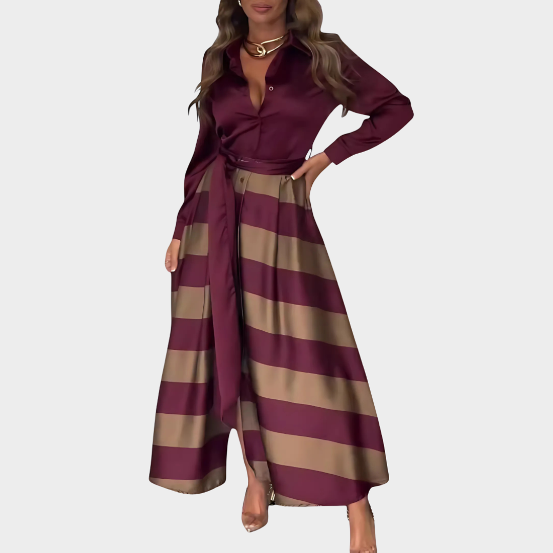 Ester | Abito Maxi Donna con Cintura