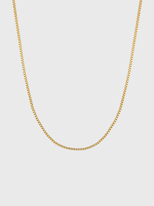 BOX CHAIN | 18K Goud