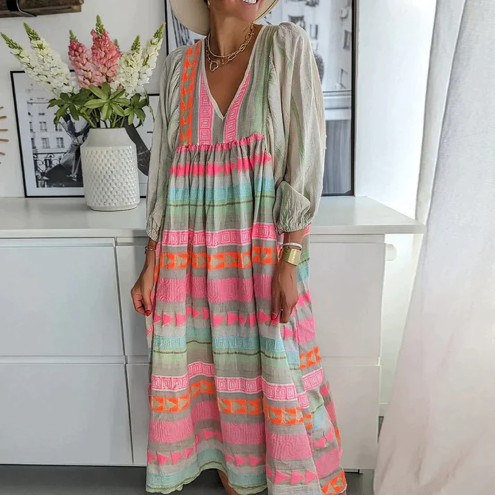 Lilla | Abito Maxi Fluttuante