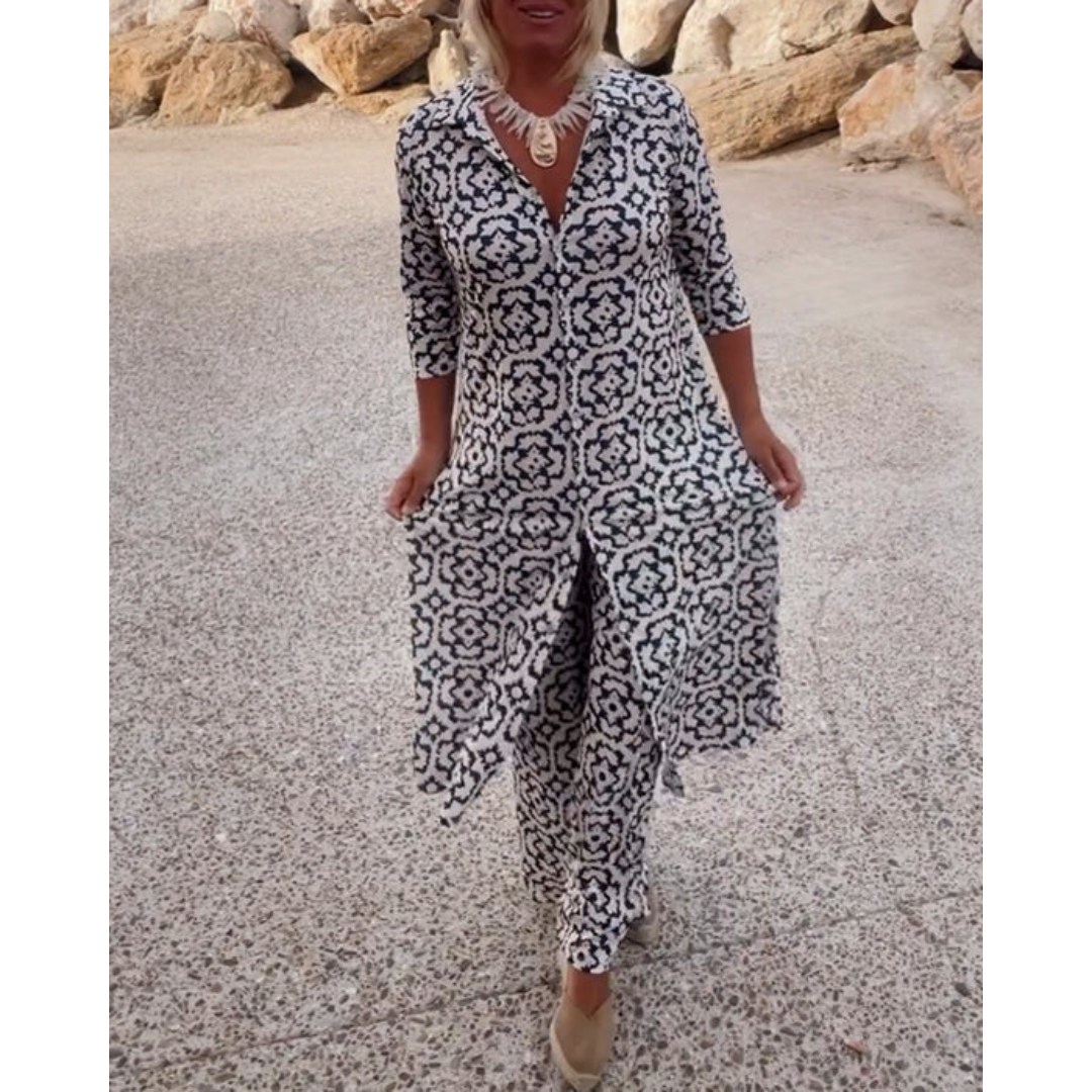 Sandra | Set con Chiusura a Bottone