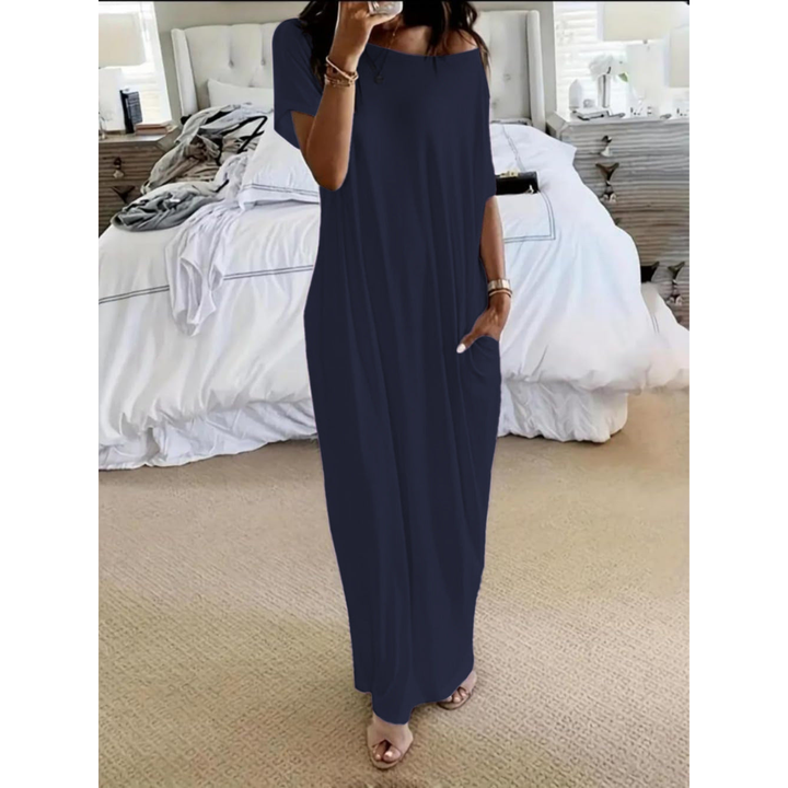 Natalina | Maxi-abito estivo off-shoulder