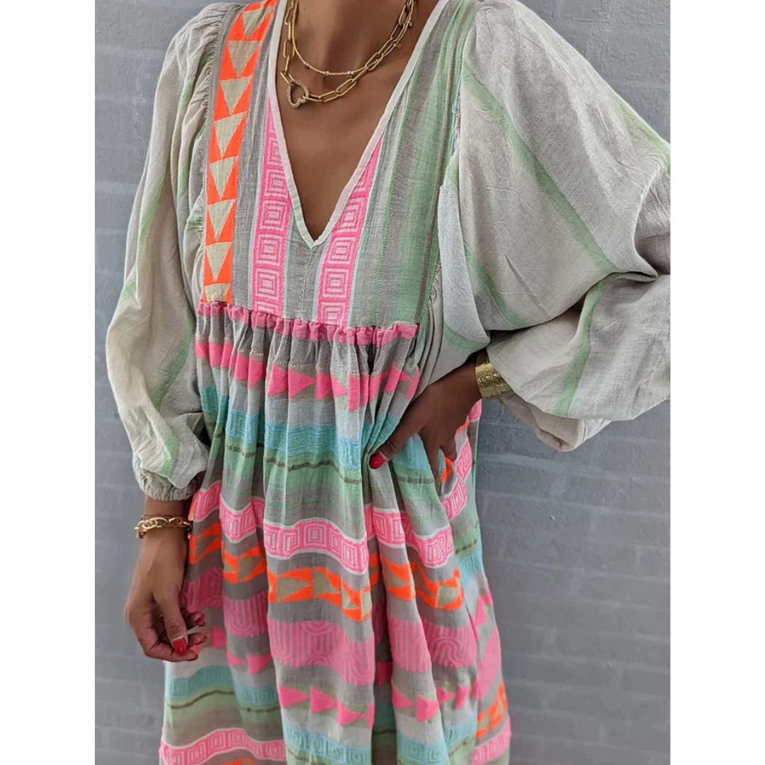 Lilla | Abito Maxi Fluttuante