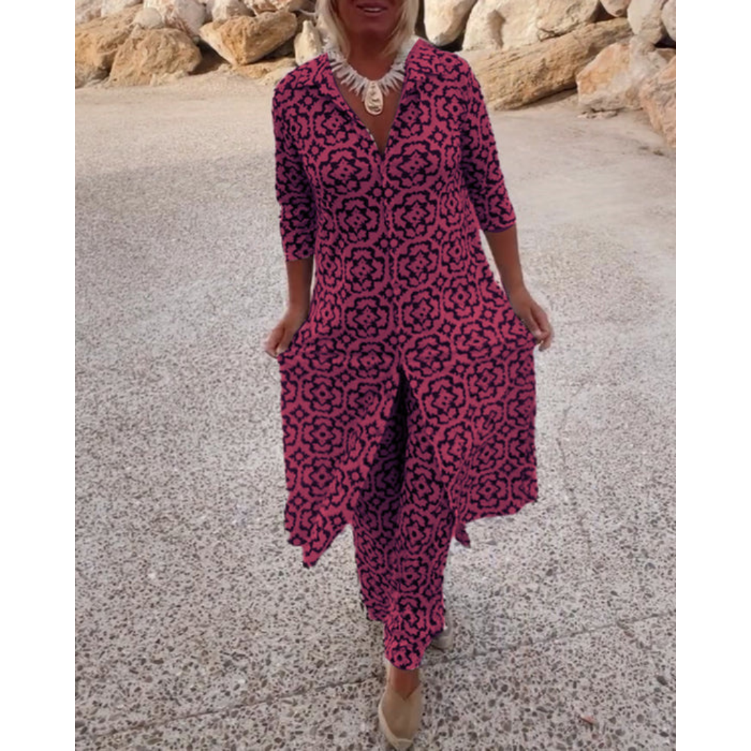 Sandra | Set con Chiusura a Bottone