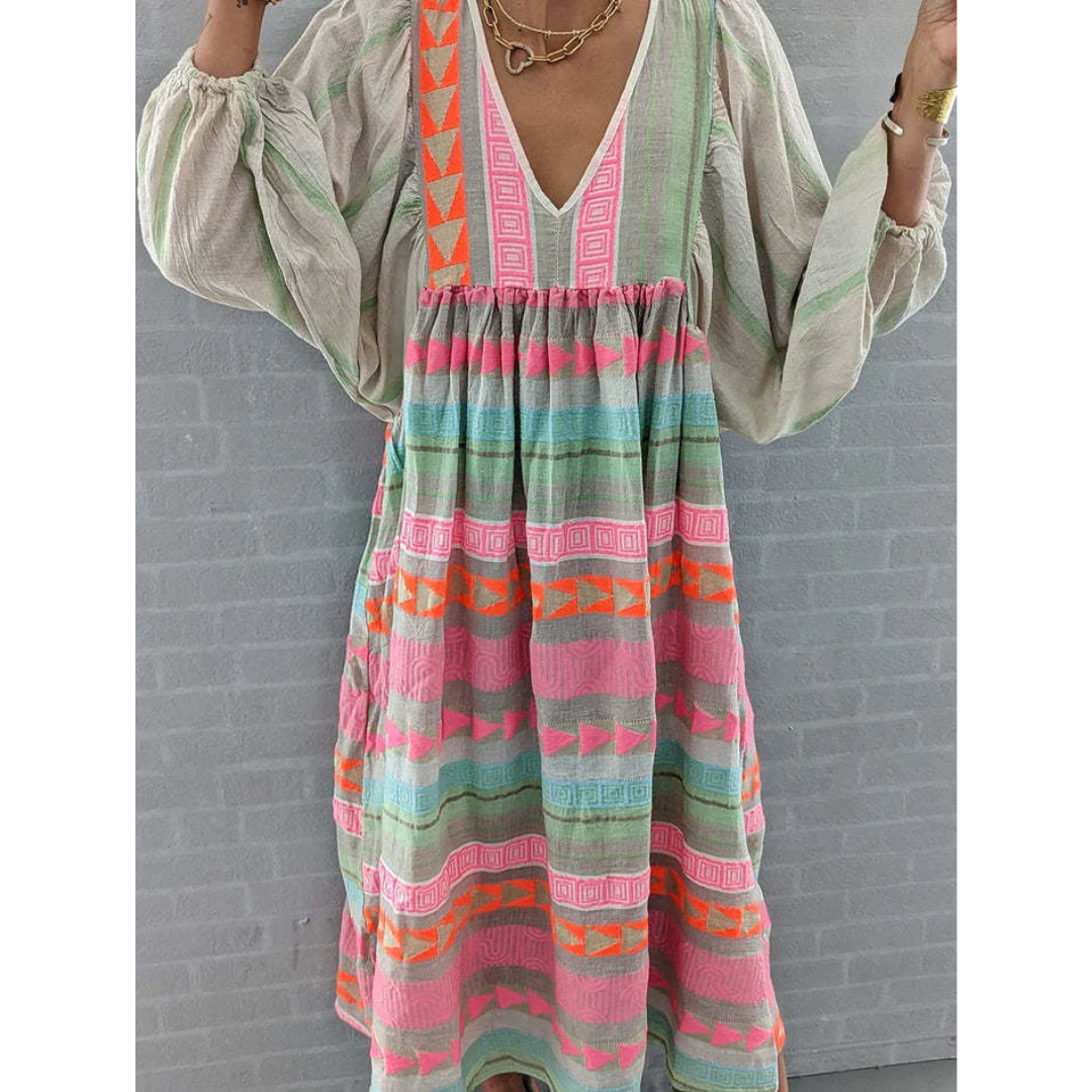 Lilla | Abito Maxi Fluttuante