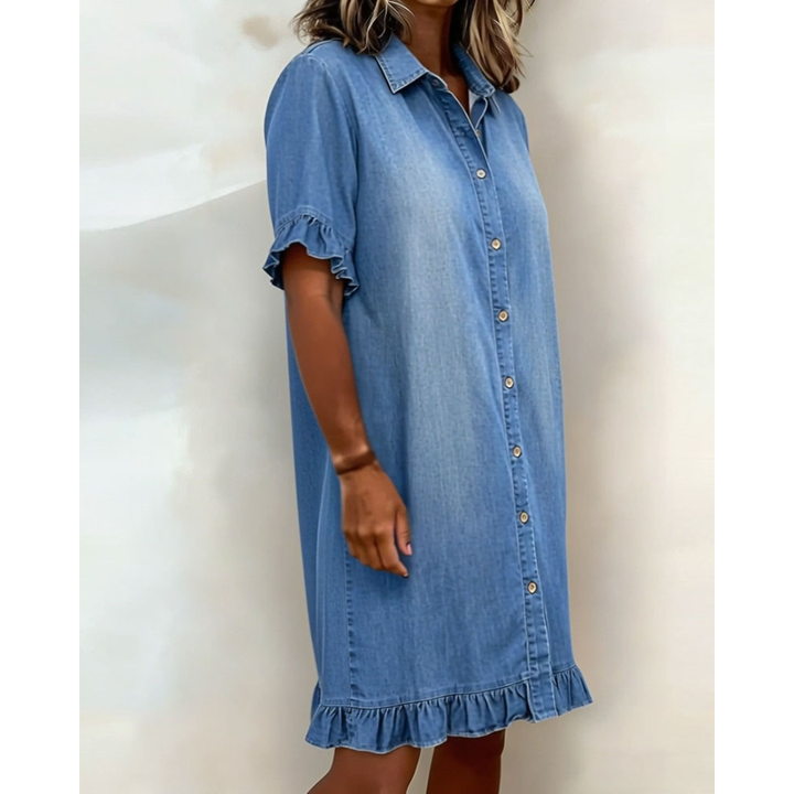 Anita | Abito in Denim Flattering