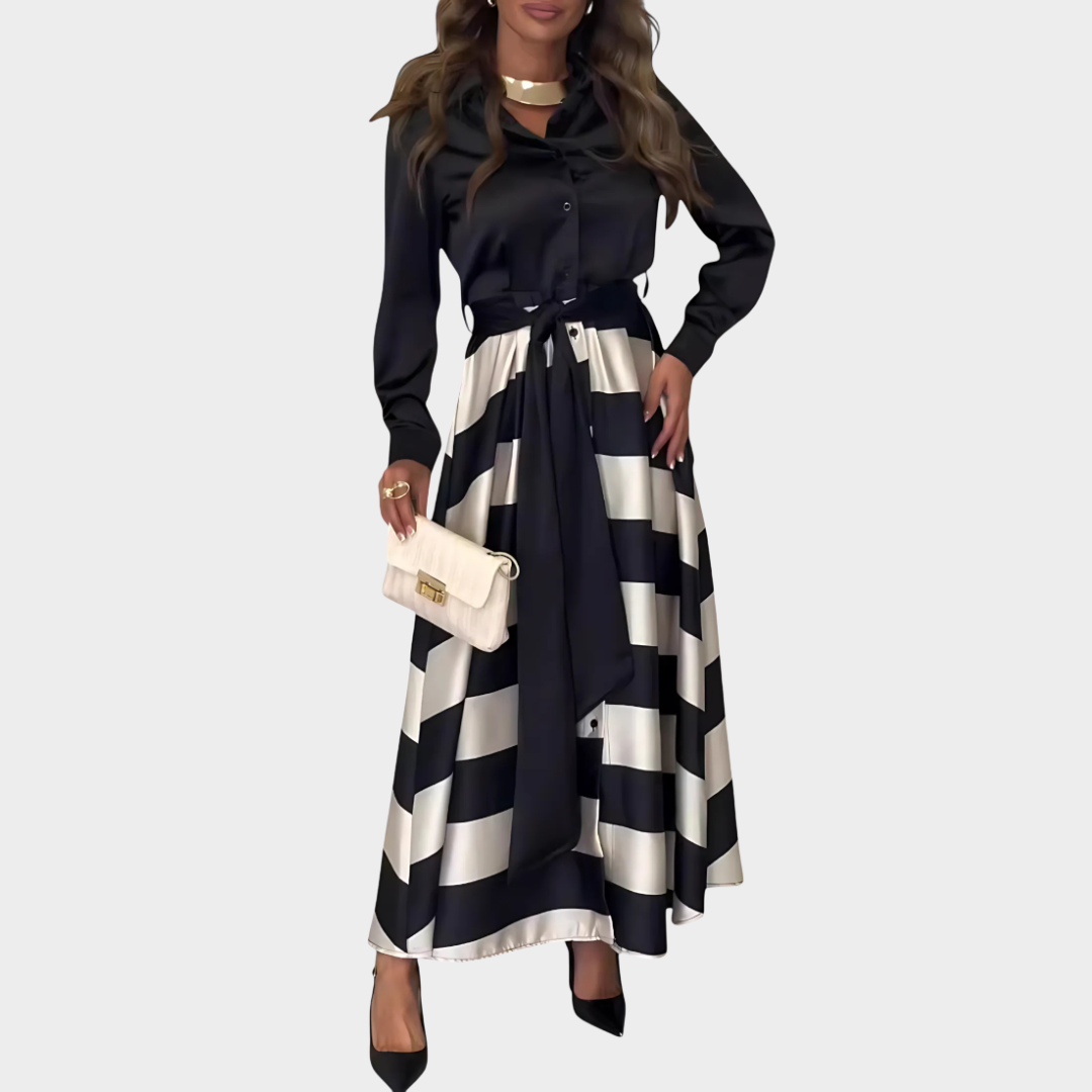 Ester | Abito Maxi Donna con Cintura