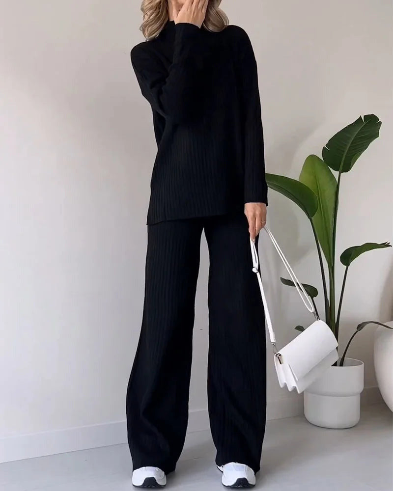 Fiorella | Set Casual Invernale Due Pezzi Per Donne