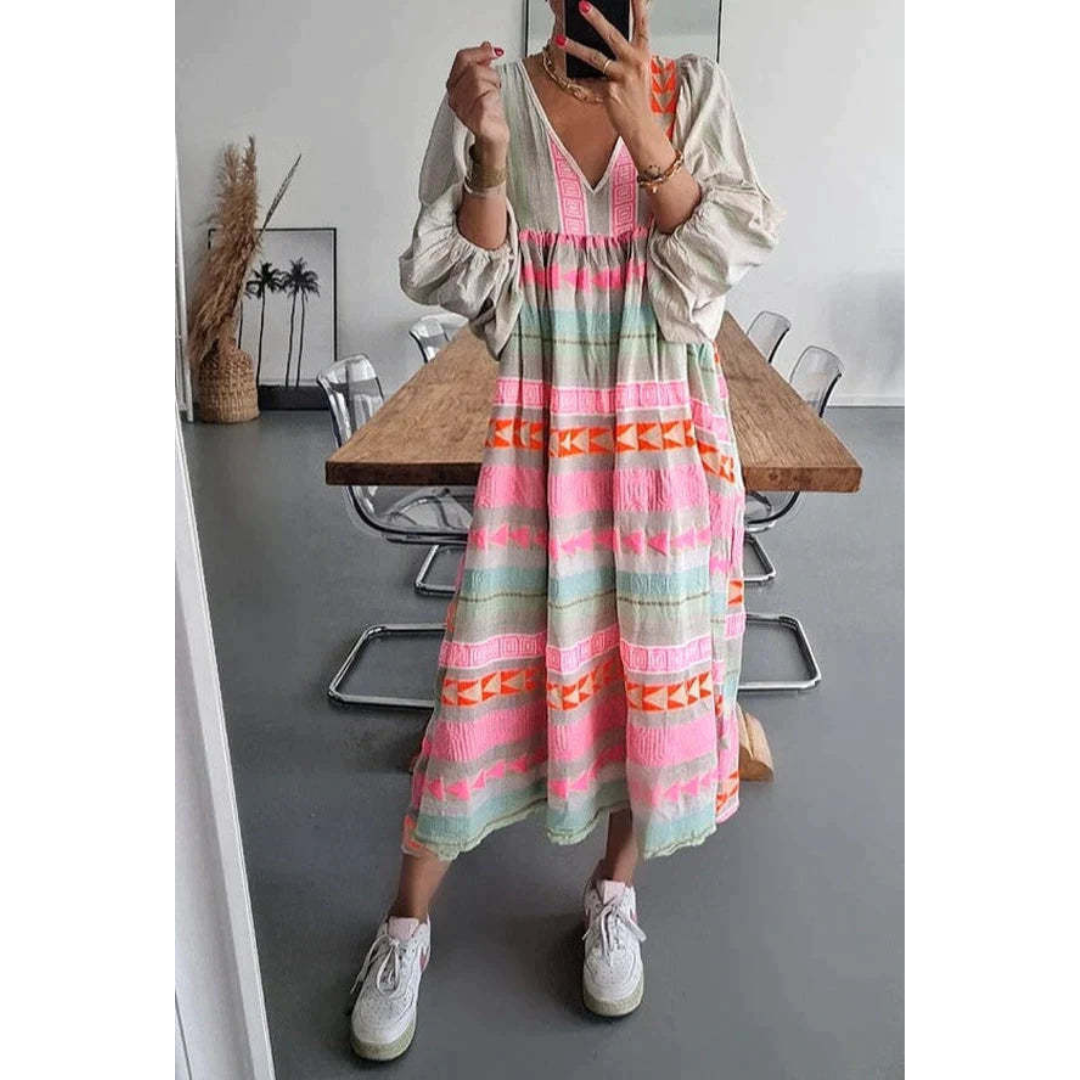 Lilla | Abito Maxi Fluttuante
