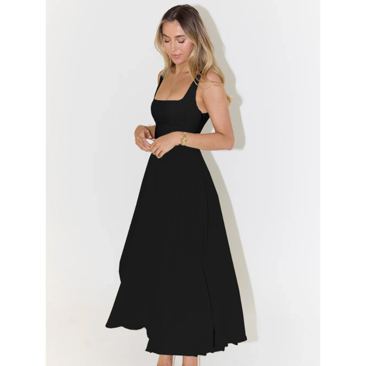 Melissa | Abito Lungo con Gonna Midi Fluttuante