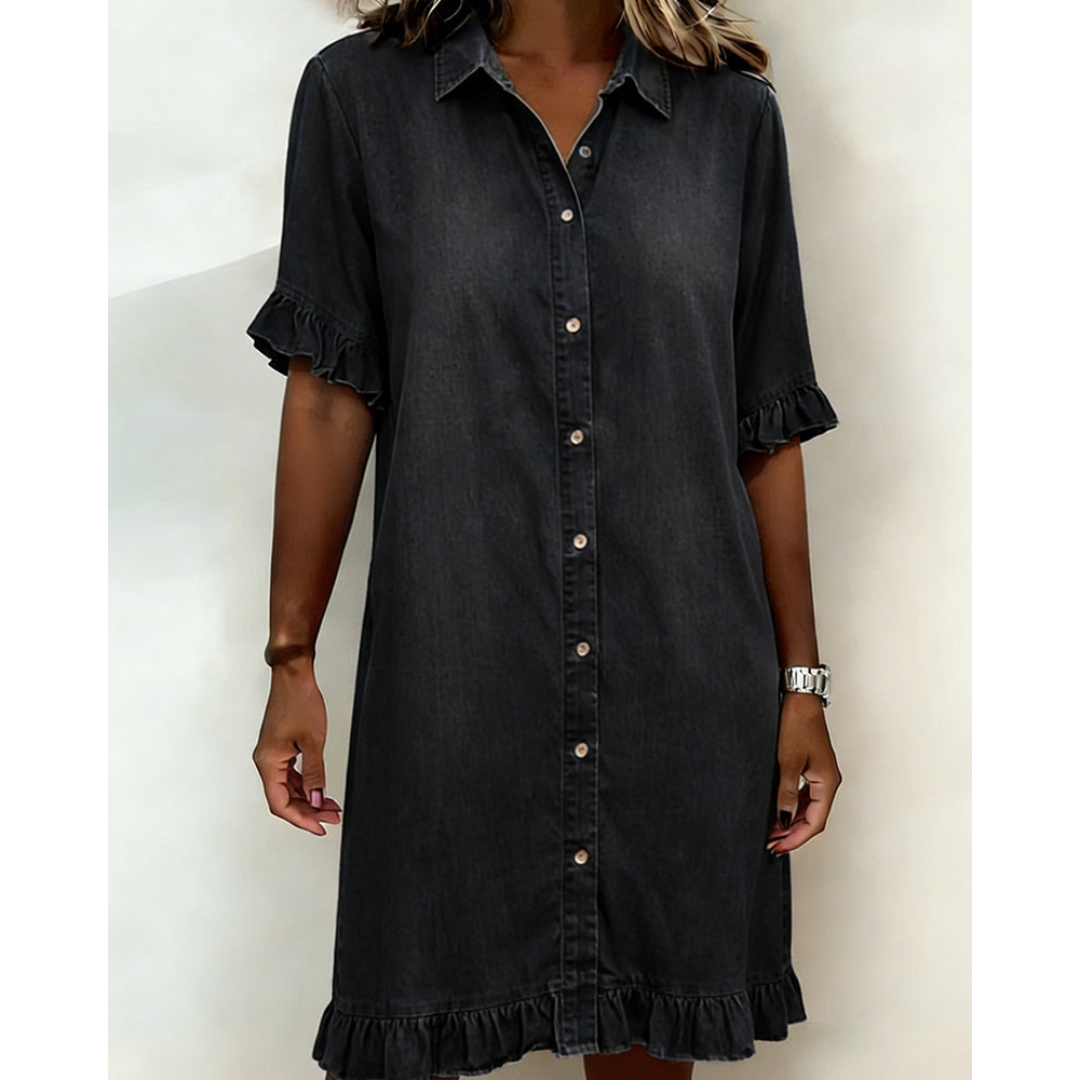 Anita | Abito in Denim Flattering
