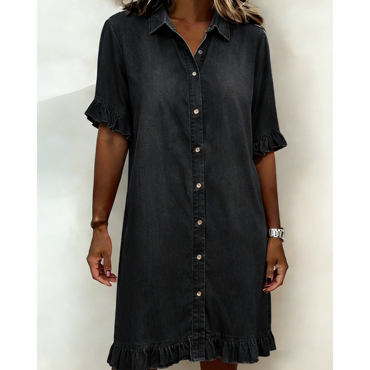 Anita | Abito in Denim Flattering