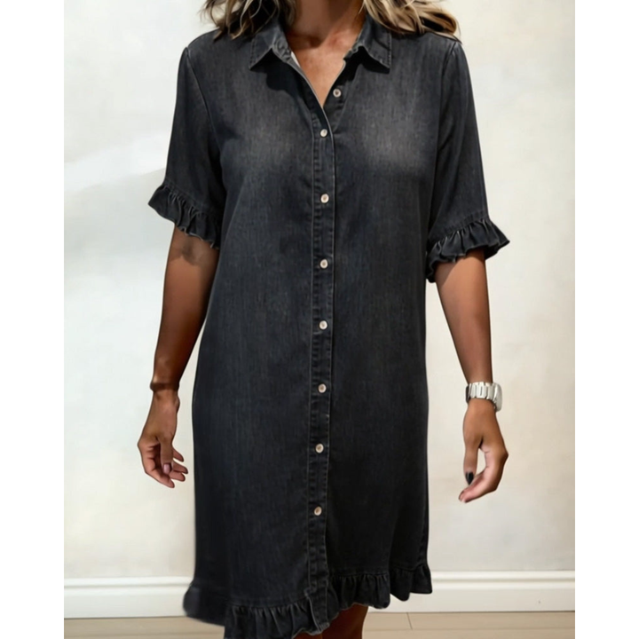 Anita | Abito in Denim Flattering