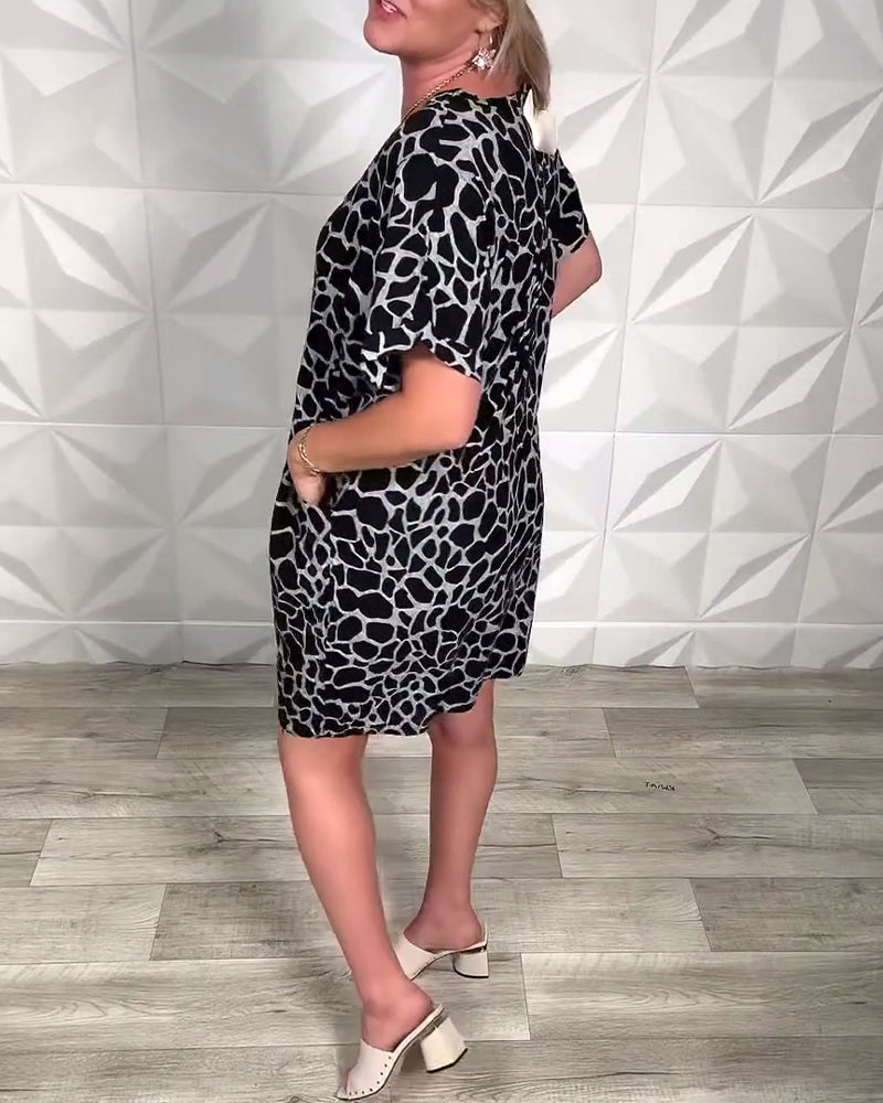 Tessa | Abito midi svasato
