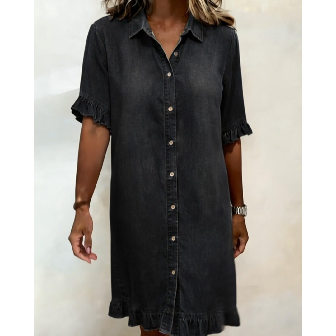 Anita | Abito in Denim Flattering