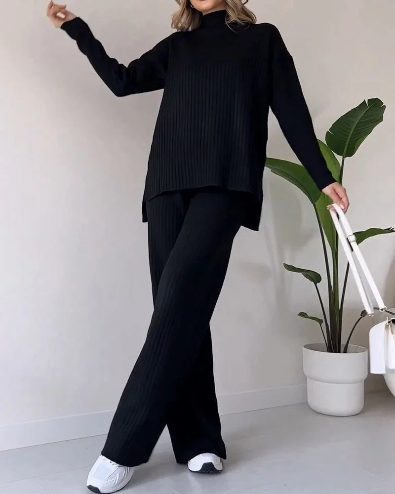 Fiorella | Set Casual Invernale Due Pezzi Per Donne