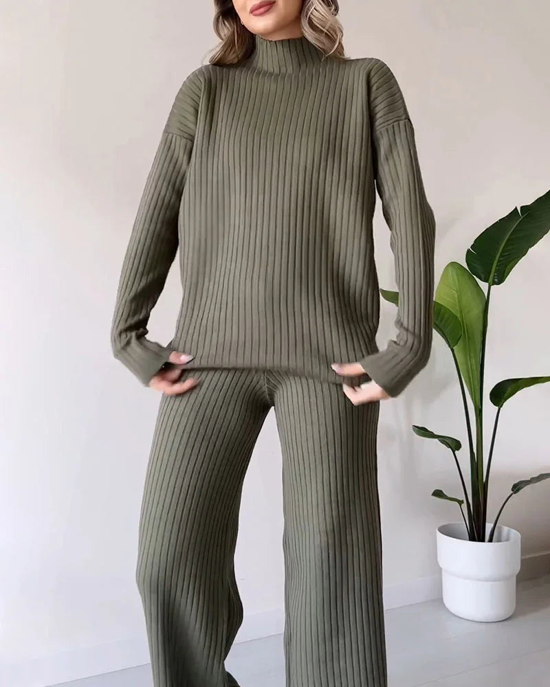Fiorella | Set Casual Invernale Due Pezzi Per Donne