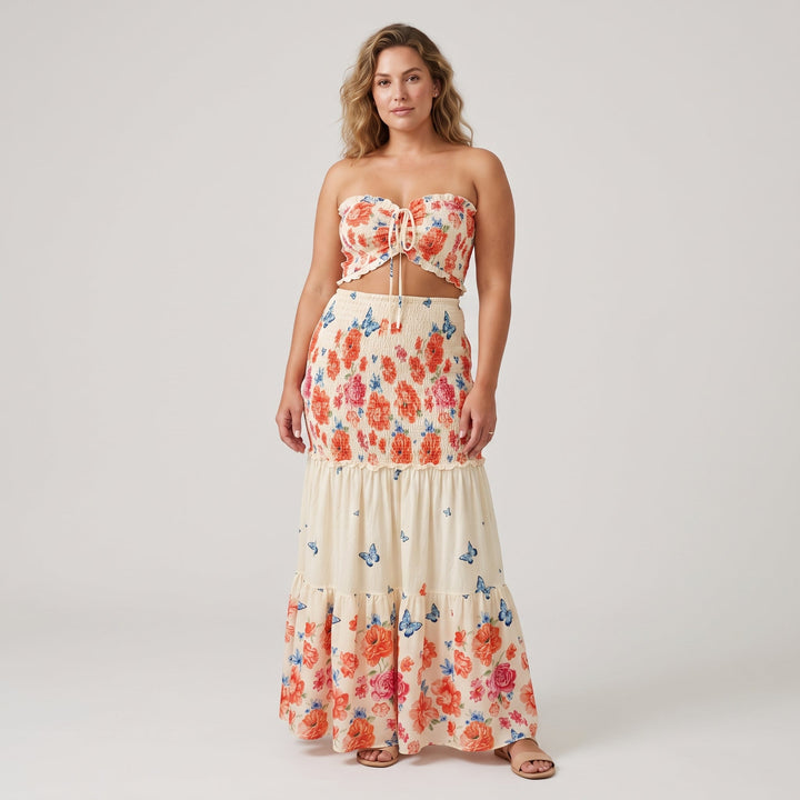 Rosalinda | Set di Due Pezzi con Stampa Floreale