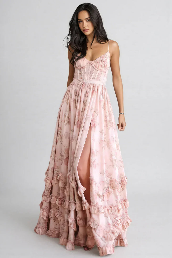 Annalisa | Abito Maxi Fluttuante