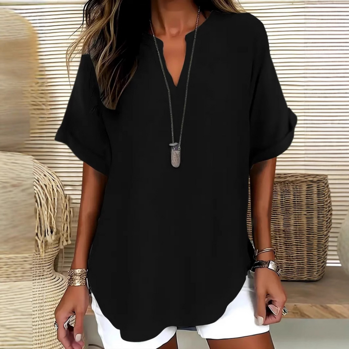 Daniela | Top V-neck Flattering