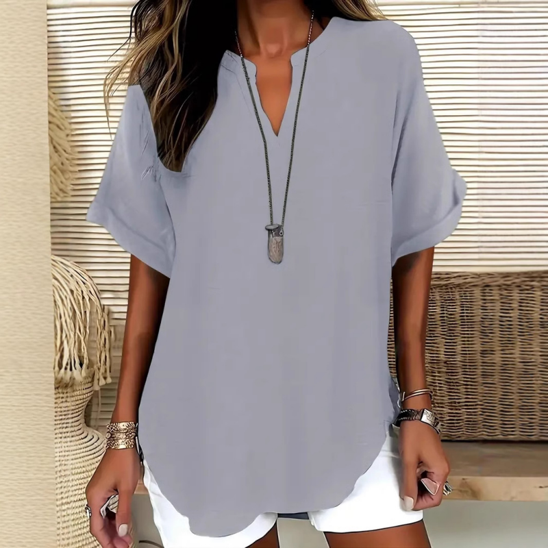 Daniela | Top V-neck Flattering
