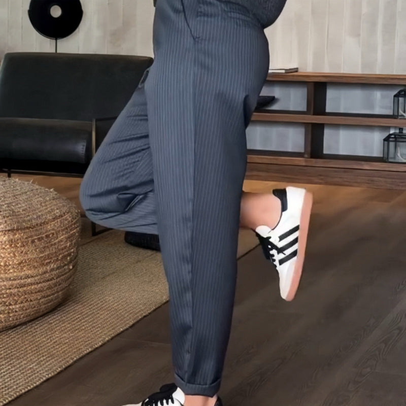 Elvira | Pantaloni Blazer Casual con Vita Alta e Fit Dritto