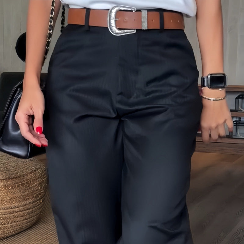 Elvira | Pantaloni Blazer Casual con Vita Alta e Fit Dritto
