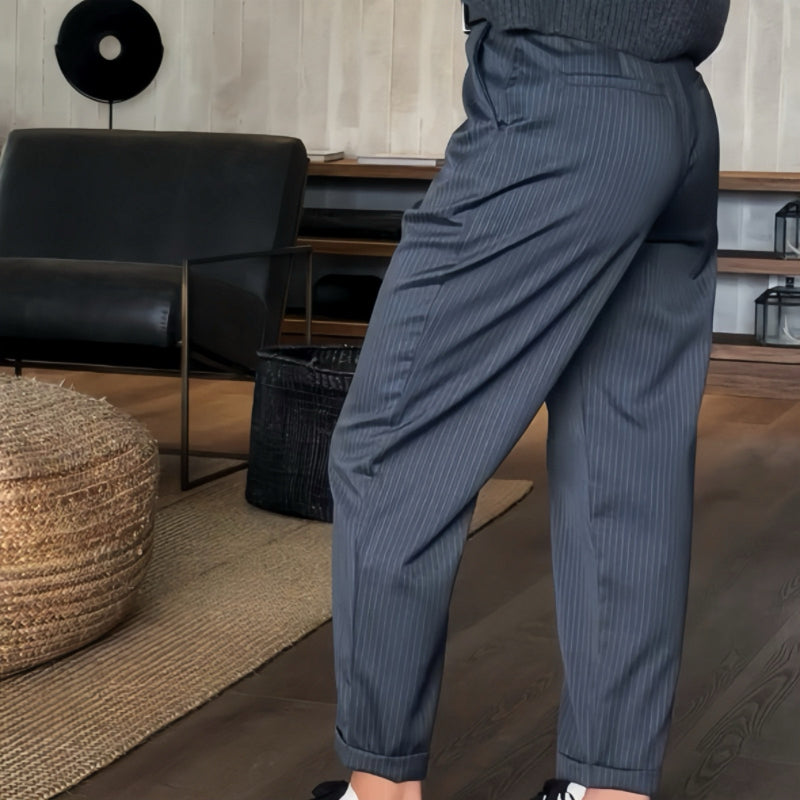 Elvira | Pantaloni Blazer Casual con Vita Alta e Fit Dritto