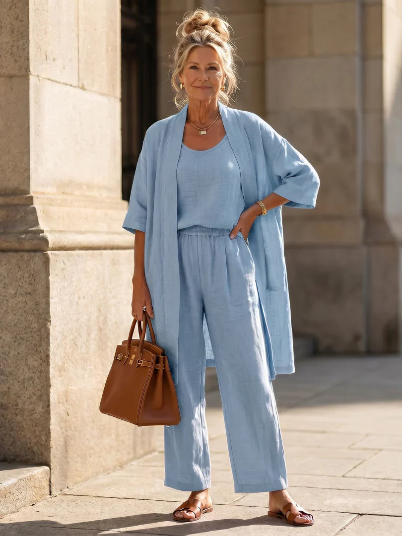 Lina | Set Leggero con Gilet