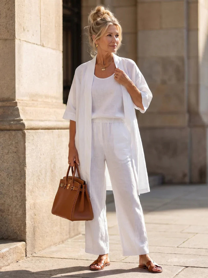 Lina | Set Leggero con Gilet