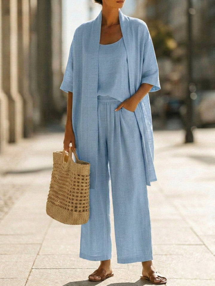 Lina | Set Leggero con Gilet