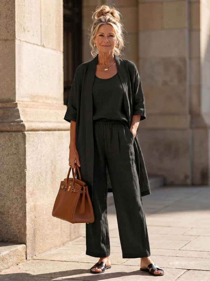 Lina | Set Leggero con Gilet
