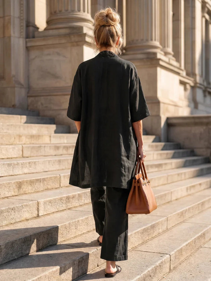 Lina | Set Leggero con Gilet