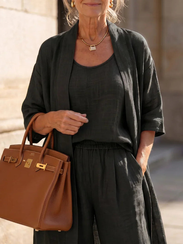 Lina | Set Leggero con Gilet