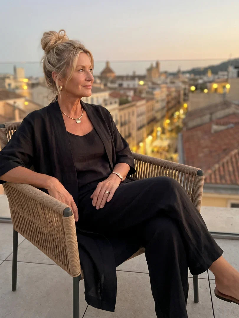 Lina | Set Leggero con Gilet
