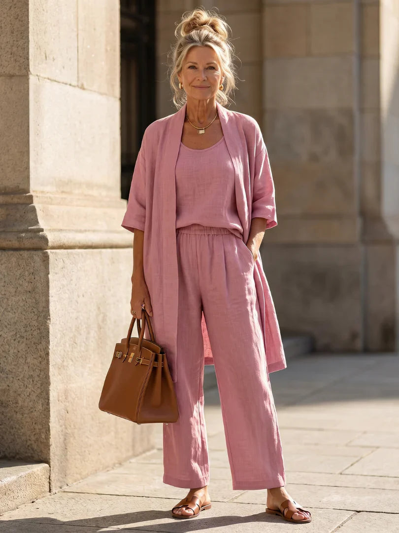 Lina | Set Leggero con Gilet