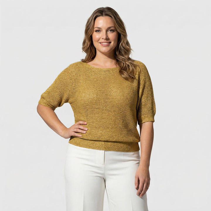 Elena | Maglione da Donna con Collo Rotondo