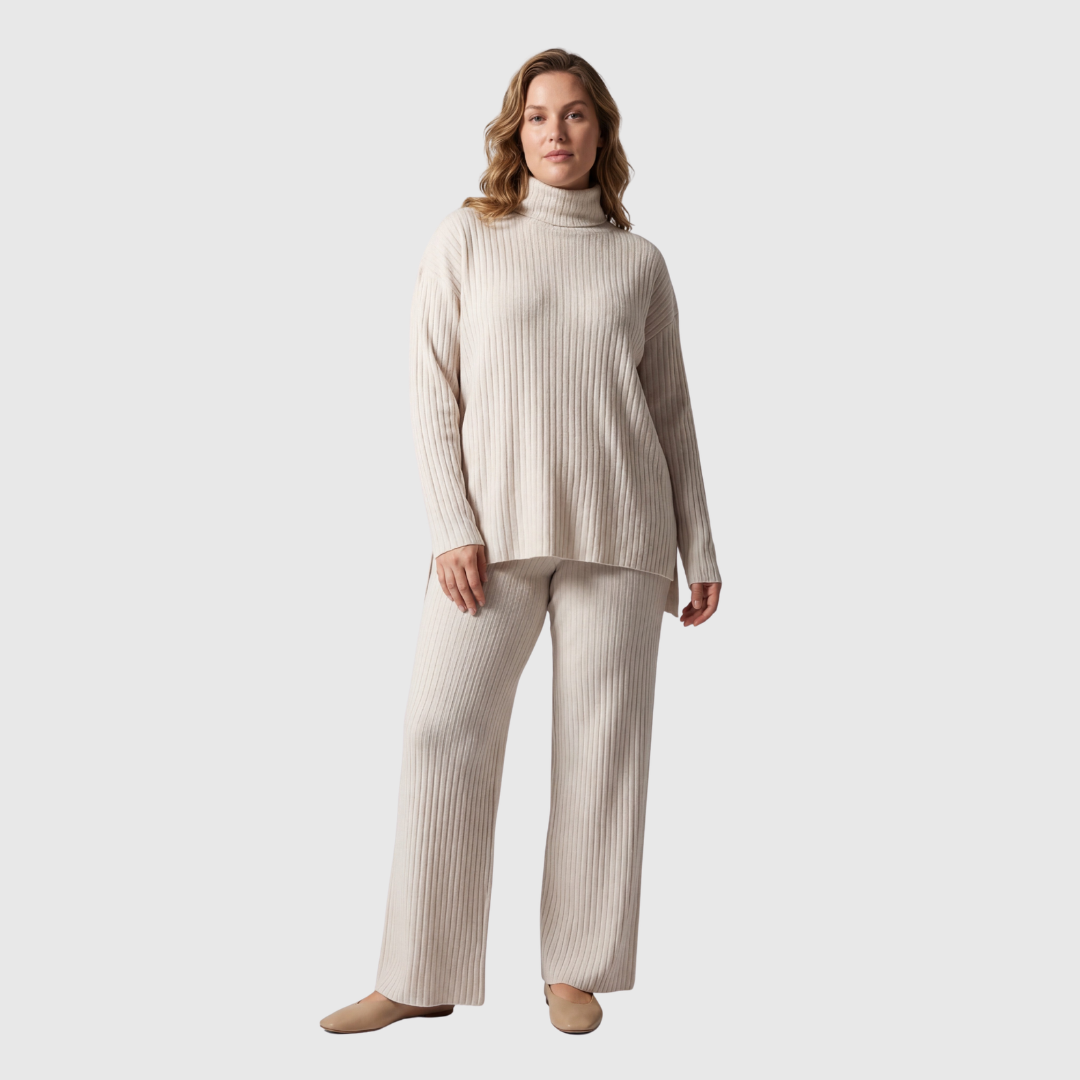 Fiorella | Set Casual Invernale Due Pezzi Per Donne