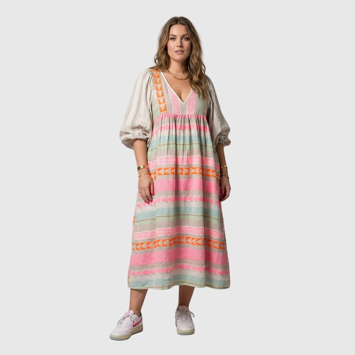 Lilla | Abito Maxi Fluttuante