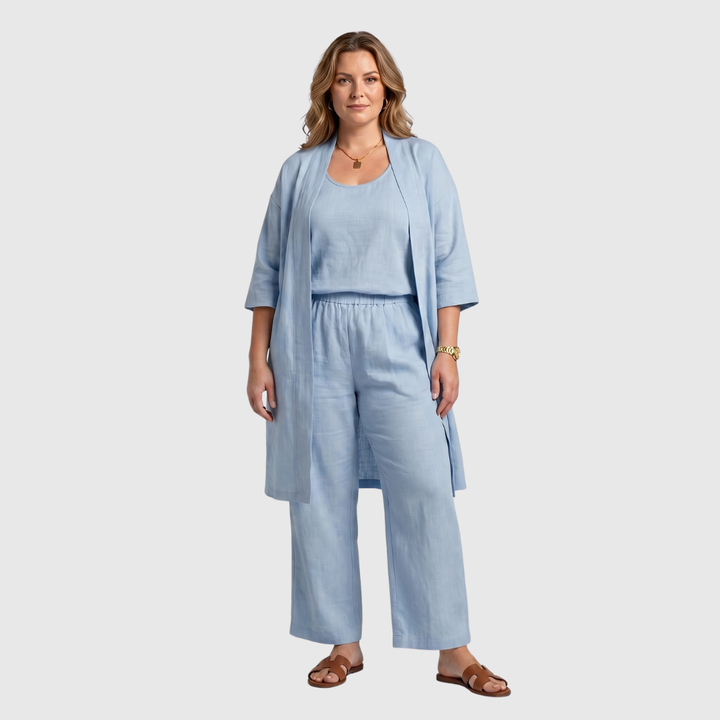 Lina | Set Leggero con Gilet