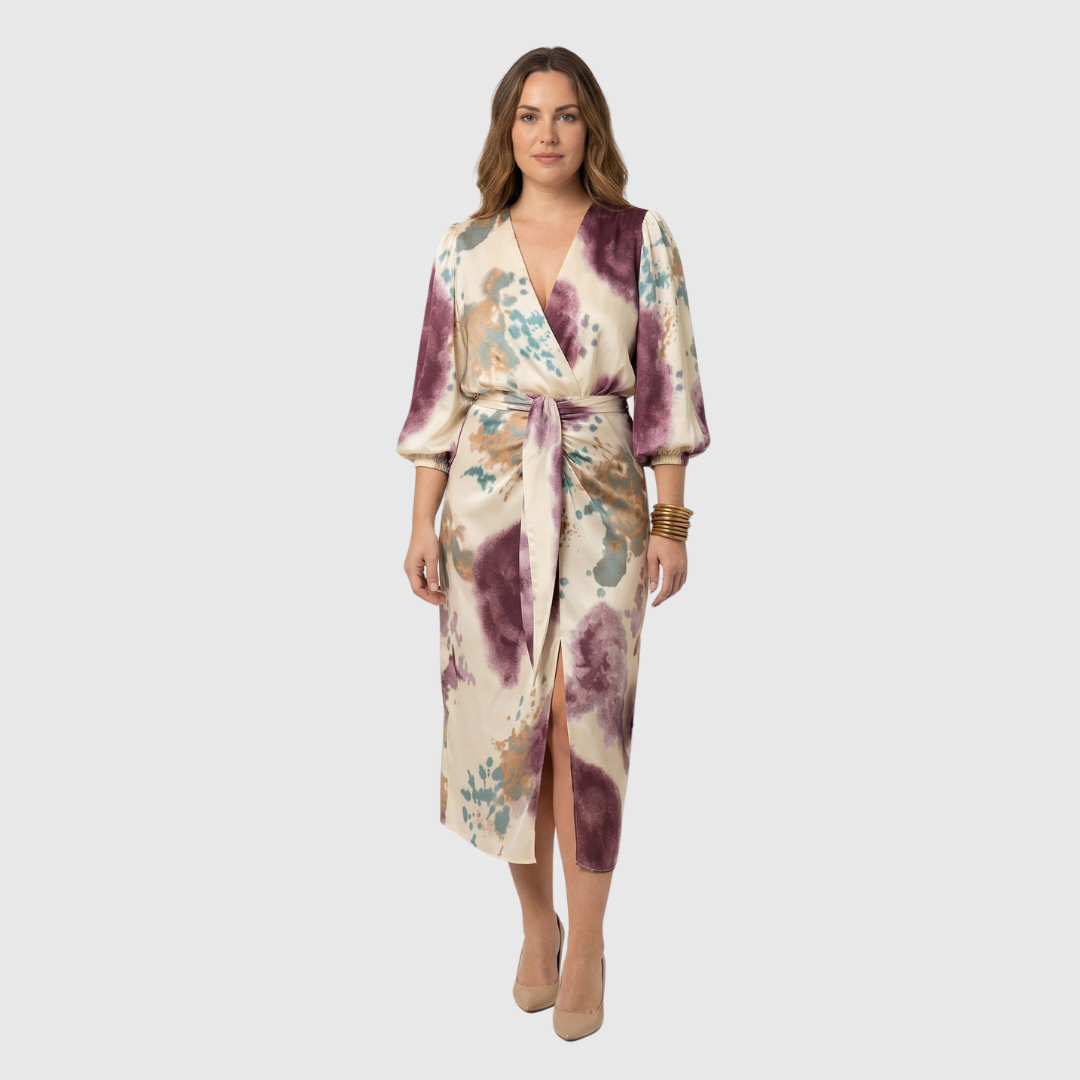 Vanessa | Elegante Abito con Scollatura a V