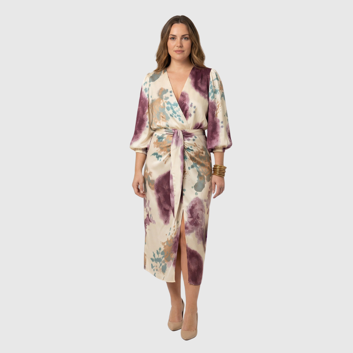 Vanessa | Elegante Abito con Scollatura a V