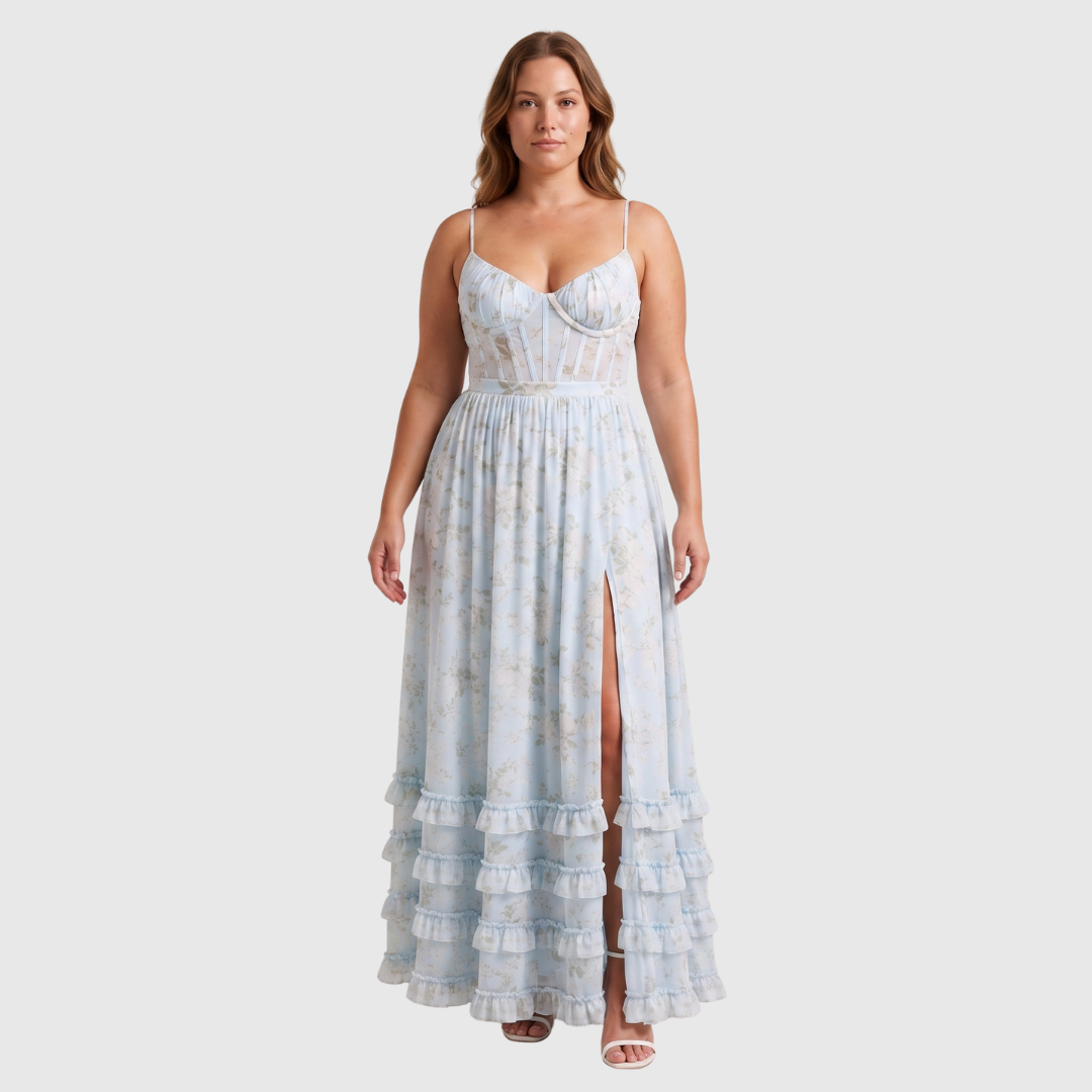 Annalisa | Abito Maxi Fluttuante