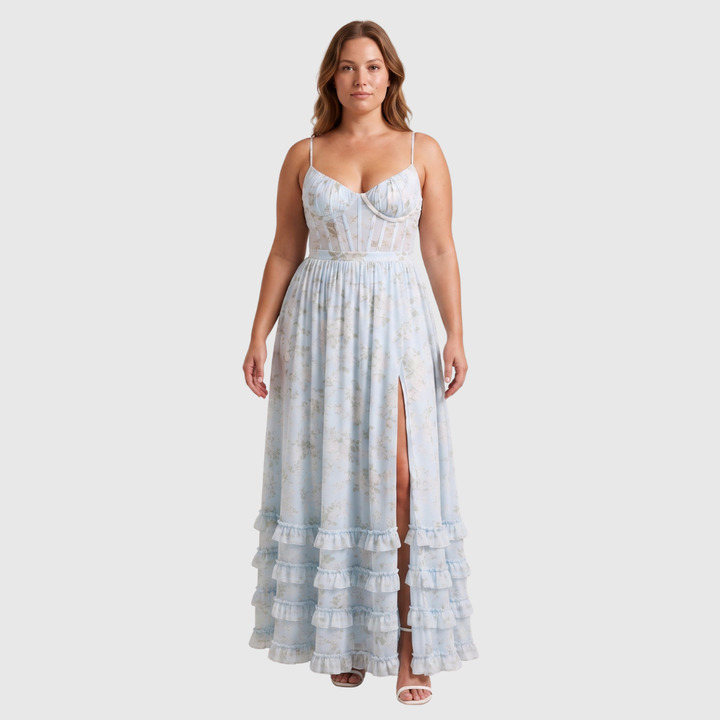 Annalisa | Abito Maxi Fluttuante