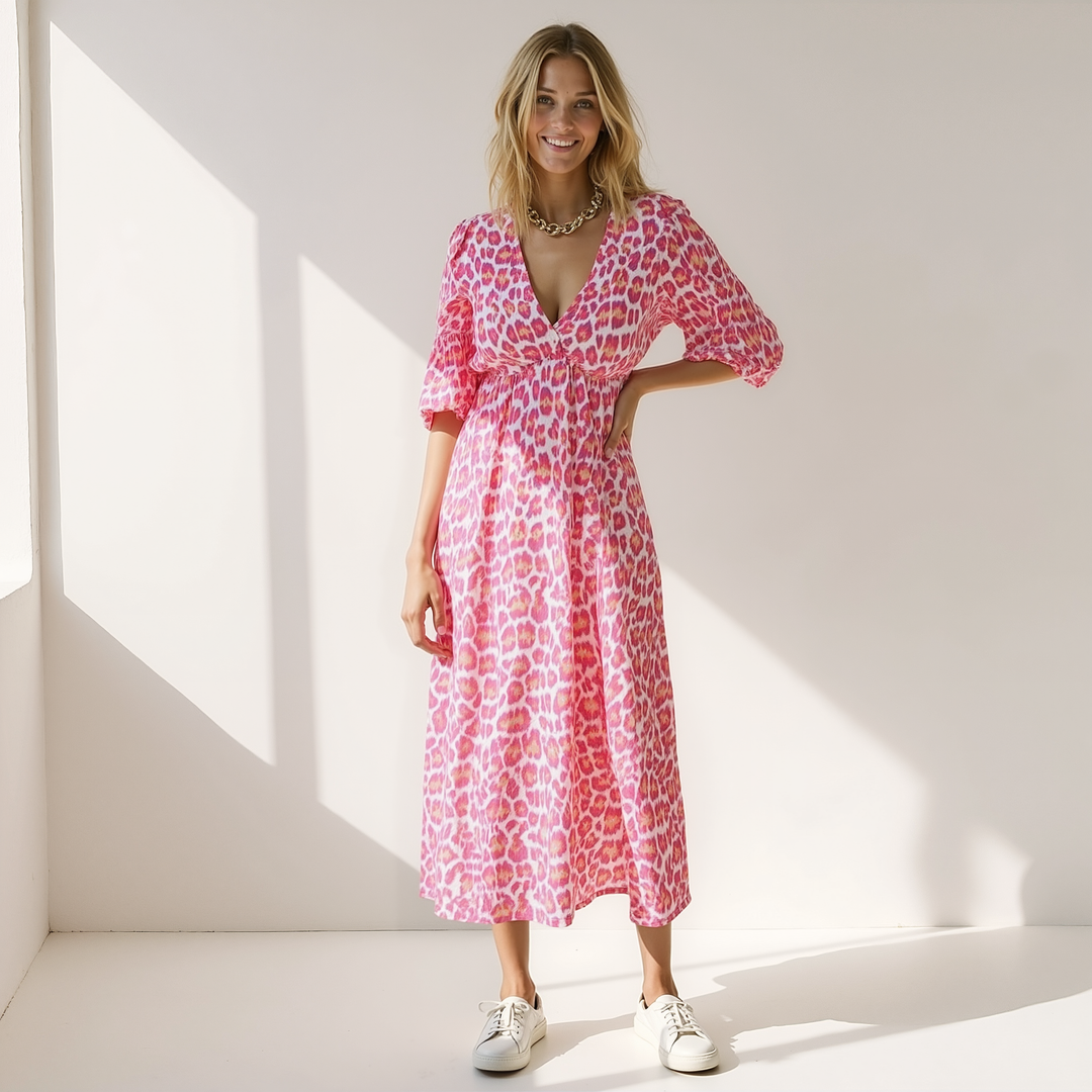 Valeria | Vestito in Mix di Cotone