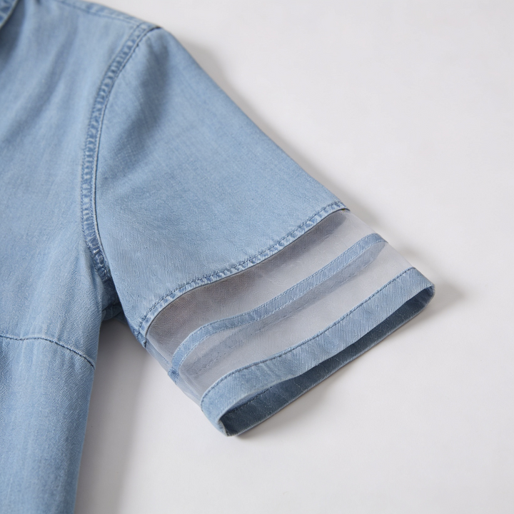 Luisa | Abito Camicia in Denim