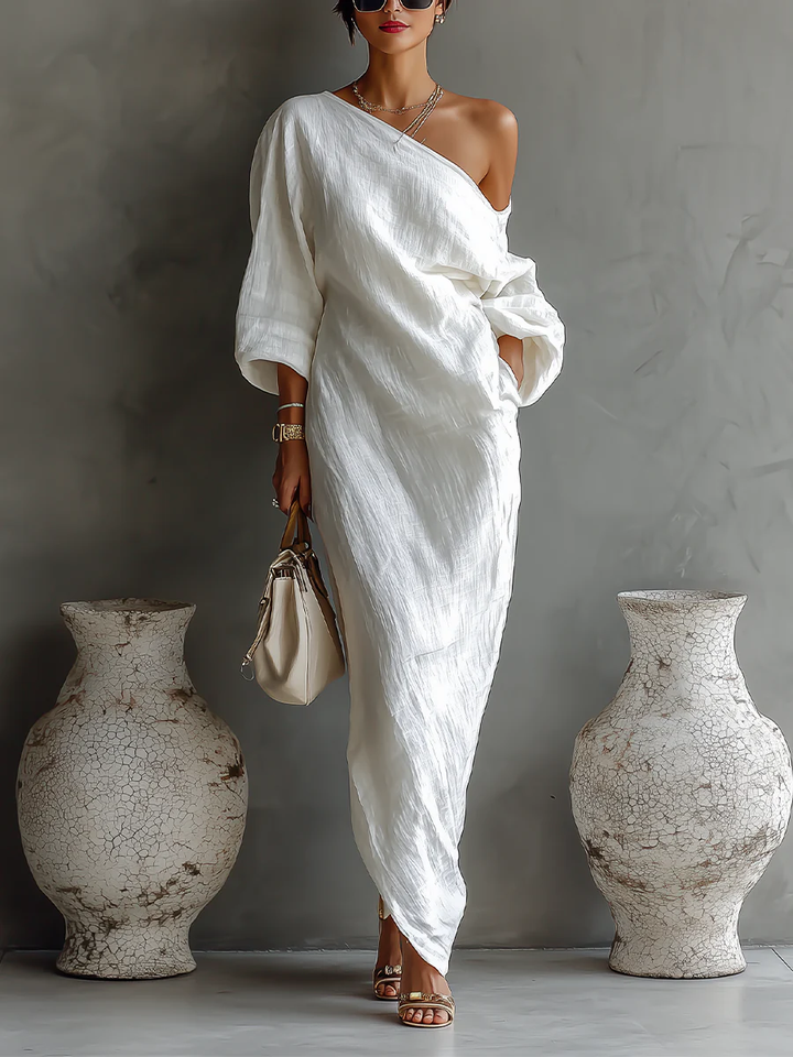 Sonia | Abito elegante asimmetrico