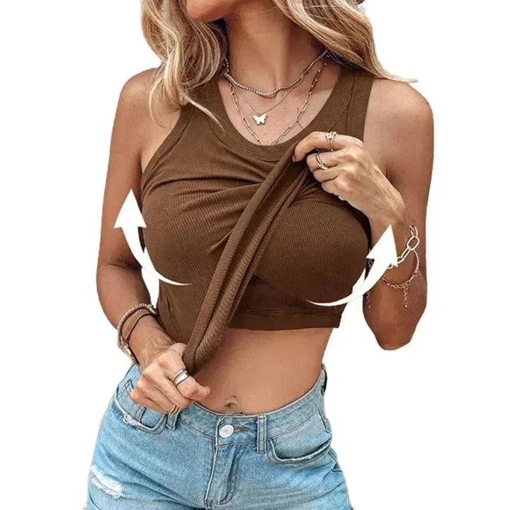 Noemi | Top con reggiseno integrato