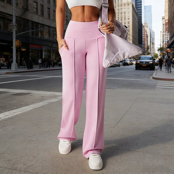 Teresa | Pantaloni a Vita Alta Elasticizzati